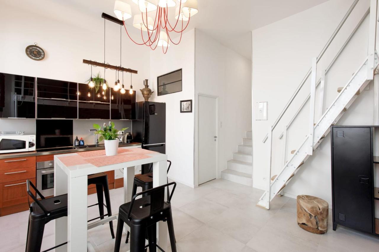 Superb Air-Conditioned Loft In The Heart Of Viel Antibes 아파트 외부 사진