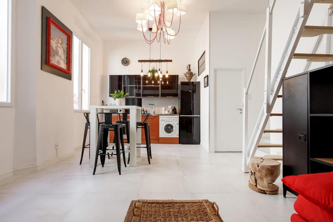 Superb Air-Conditioned Loft In The Heart Of Viel Antibes 아파트 외부 사진